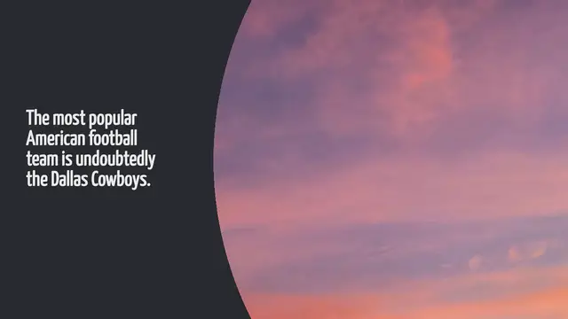 Video thumbnail for What Is The Most Popular American Football Team