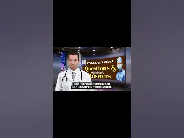 Video thumbnail for Inguinal Hernia Questions and Answers 23 #inguinalhernia #hernia #groinpain #groinbulge #surgery