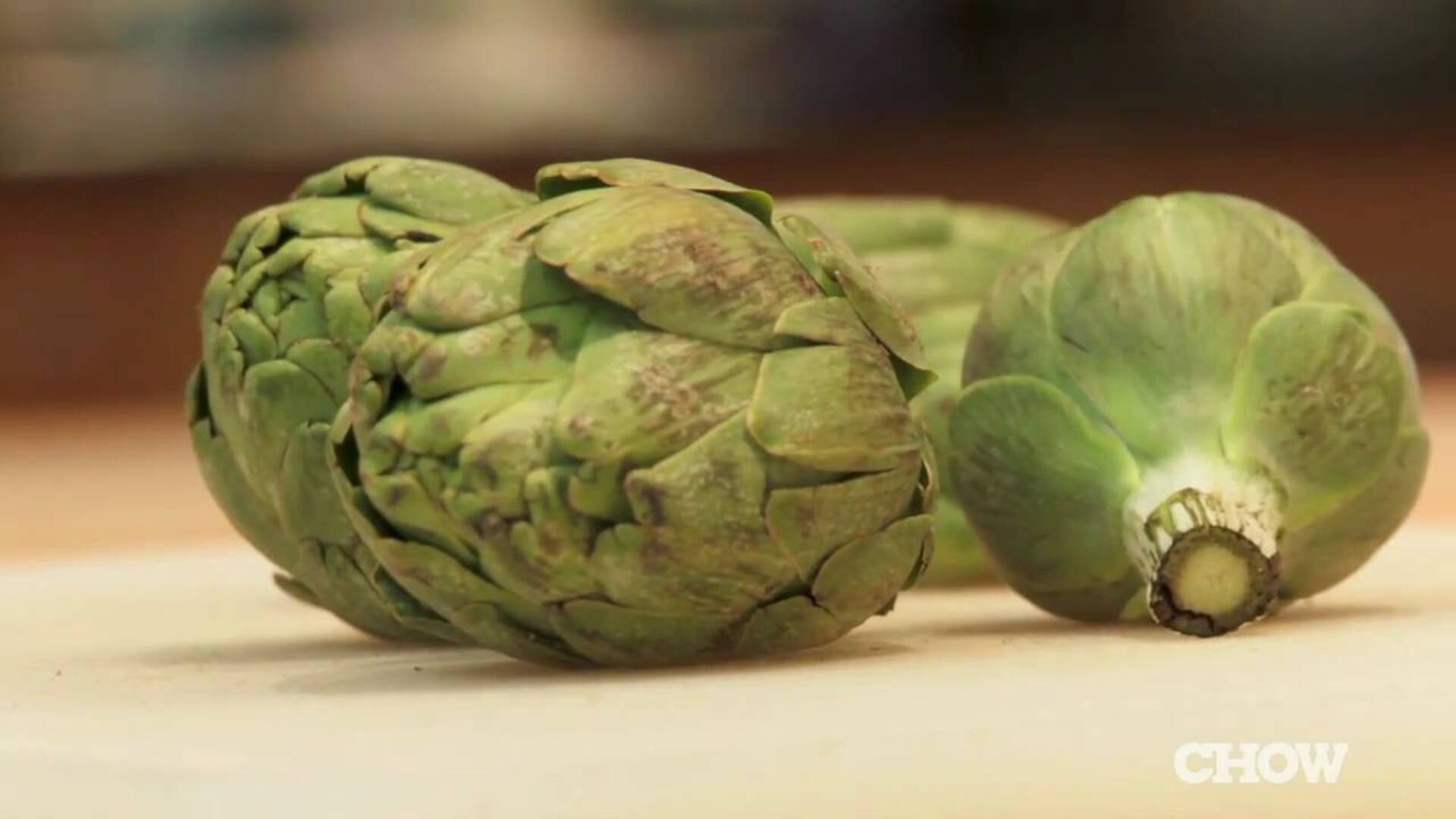 Video thumbnail for Basic Steamed Artichokes Recipe