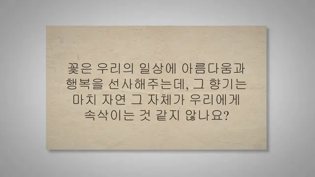 'Video thumbnail for 향기나는꽃 11가지, 달콤 은은한 실내 플랜테리어'