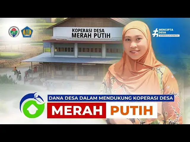 'Video thumbnail for DANA DESA UNTUK KOPERASI DESA MERAH PUTIH | Perhitungan, Mekanisme, dan Plafon Pinjaman #CiptaDesaID'