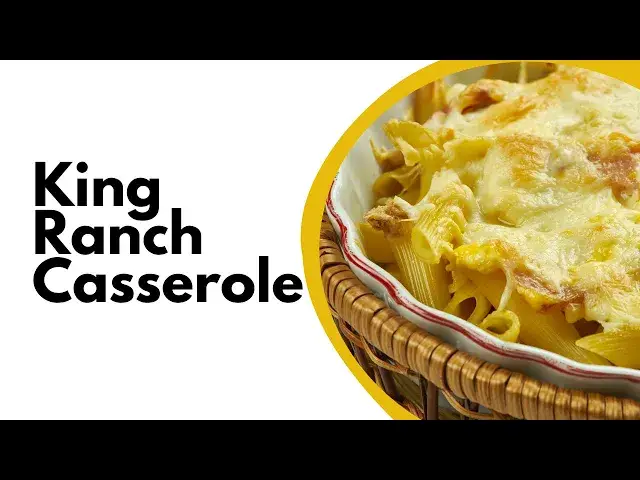 Video thumbnail for King Ranch Casserole Recipe: A Spicy and Cheesy Tex Mex Classic