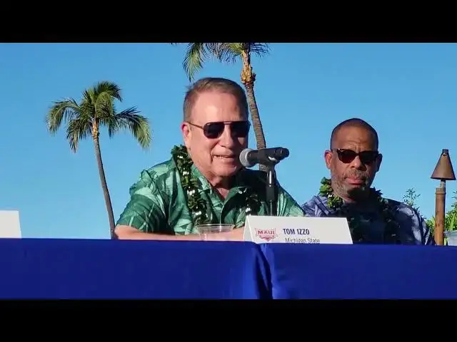 'Video thumbnail for #Maui Invitational press conference #UNC #MSU #UConn #Auburn #IowaState #Dayton #Memphis #Colorado'