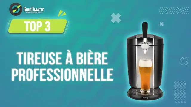 Video thumbnail for ? TOP 3 : TIREUSE À BIÈRE PROFESSIONNELLE (NOUVEAUTÉS) 2024 - Comparatif & Guide d'achat!