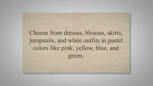 'Video thumbnail for What to Wear for Easter Style Guide'