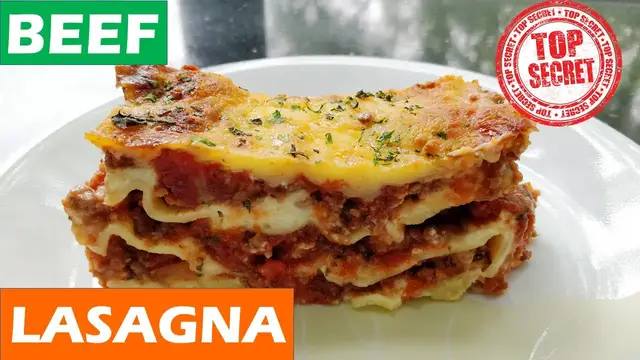 Video thumbnail for Resepi Lasagna Daging - Rahsia dan Tips terbaik 2020