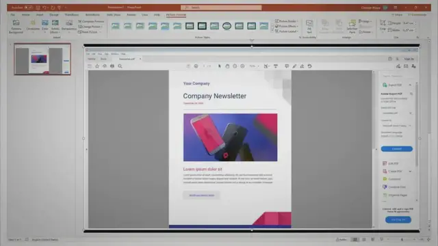 Video thumbnail for How to Import a PDF File Into a PowerPoint Presentation