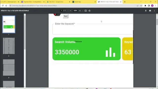 Video thumbnail for React.js jsPDF Project to Export Multiple Images to PDF Document in Browser Using TypeScript