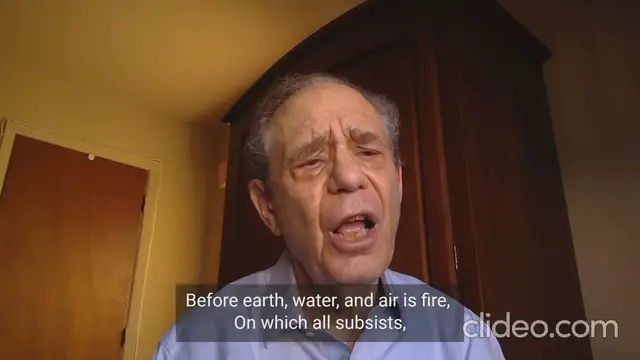 Video thumbnail for Before Earth, Water, and Air Is Fire
