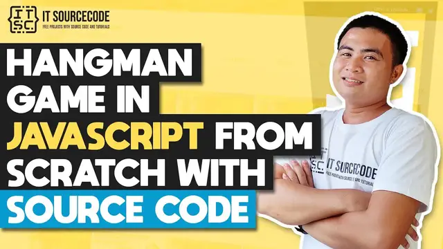 Video thumbnail for Hangman Game in Javascript from Scratch with Source Code | Javascript Projects with Source Code
