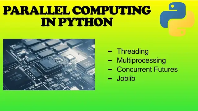 'Video thumbnail for Parallel computing using multiprocessing, Threading, and joblib in Python'