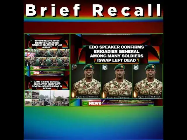 Video thumbnail for NewsBriefRecall @2pm 10-4