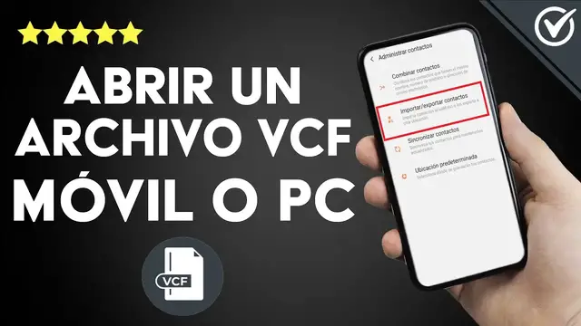Video thumbnail for ¿Cómo abrir un archivo VCF con un editor desde mi móvil o PC?