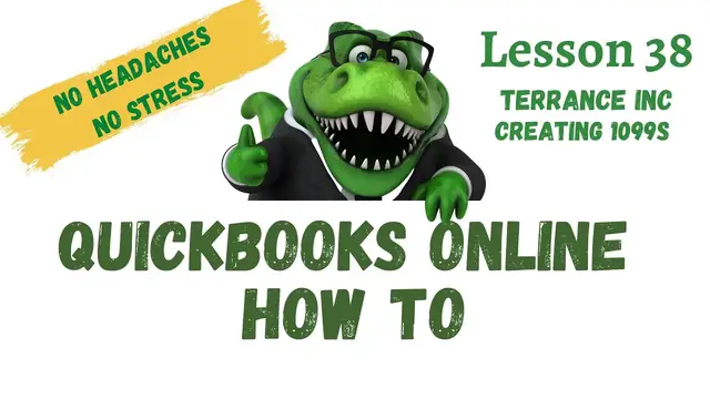 'Video thumbnail for QuickBooks How To | #38 Terrance Inc 1099s | Free QuickBooks Online Training'