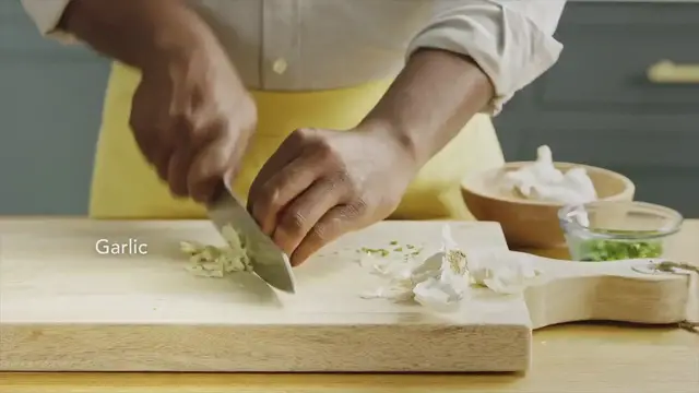 Video thumbnail for Grilled Citrus Shrimp and Pistachio Salad