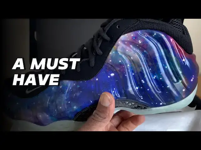 Video thumbnail for Quick Look At The Nike Air Foamposite One Galaxy