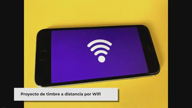 Video thumbnail for Timbre a distancia por wifi