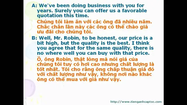 Video thumbnail for English for Business - Unit 14 - Dialogue 015