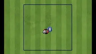 Video thumbnail for Soccer Drills For Shielding The Ball - Hold off the defender