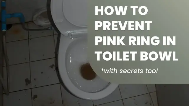 Video thumbnail for How To Prevent Pink Ring In Toilet Bowl (Rejuvenate Its Shine)