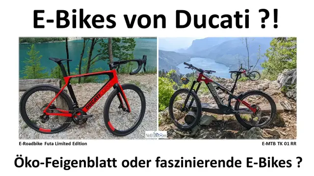 Video thumbnail for E-Bikes von Ducati: Ökologisches Feigenblatt oder faszinierende E-Bikes?