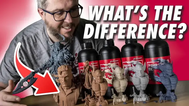 Video thumbnail for The best resin for 3D printed models? Phrozen’s *NEW* 8k Resins - 2023