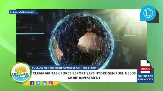 Video thumbnail for Hydrogen News - Clean Air Task Force report says hydrogen fuel needs more investment
