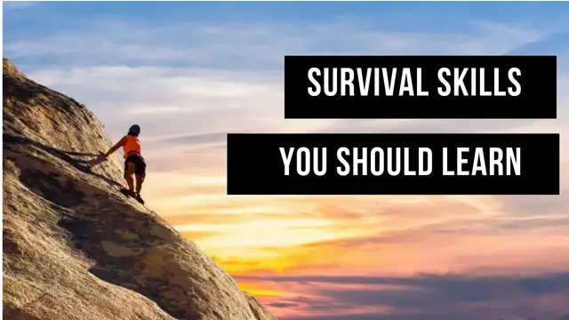 Video thumbnail for Most Important Survival Skills | Find Shelter, Food, Start a Fire, Purify Water, Tie Survival Knots