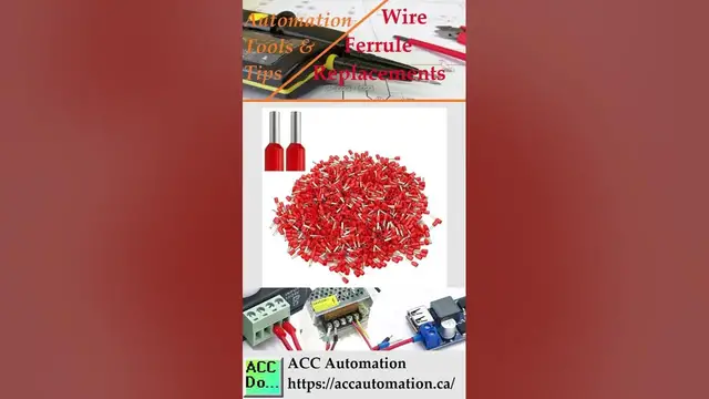 Video thumbnail for Automation Tools - Wire Ferrule Replacements