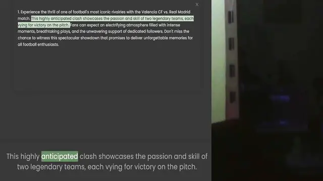 Video thumbnail for match. This highly anticipated clash showcases the passion and skill of two legendary teams, each vying for victory on the pitch. Fans can expect an electrifying atmosphere filled with intense moments, breathtaking plays, and the unwaveri