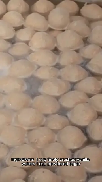 Video thumbnail for bourbon balls recipe