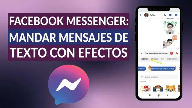 Video thumbnail for FACEBOOK MESSENGER: Mandar mensajes de texto con efectos