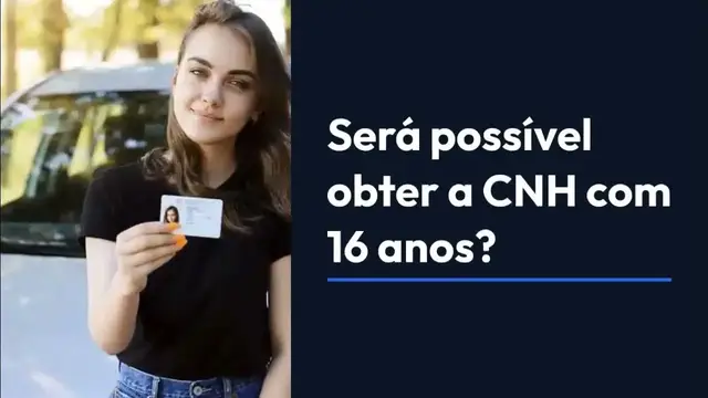 Video thumbnail for Como Será Possível Obter A CNH Com 16 Anos