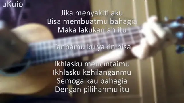 'Video thumbnail for Cinta Dalam Doa - Souqy Versi Karaoke Ukulele Untuk Cover'