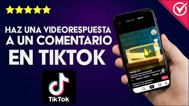 Video thumbnail for ¿Cómo responder un comentario en TIKTOK con una videorespuesta?