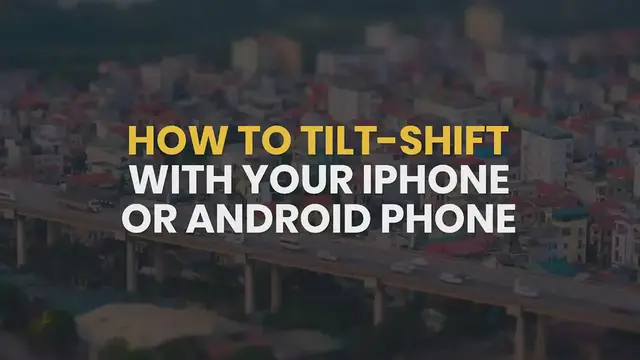 'Video thumbnail for Create Tilt Shift Images with your Phone'