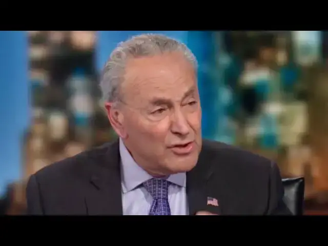 Video thumbnail for Schumer Suffers Mental Breakdown On Live Tv - Caught In Massive Lie