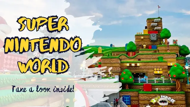 'Video thumbnail for Super Nintendo World Preview'