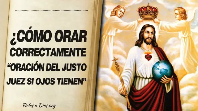 Video thumbnail for 🙏 Como orar Correctamente 'ORACIÓN AL JUSTO JUEZ SI OJOS TIENEN' 📖