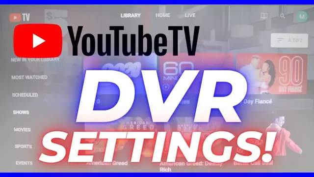'Video thumbnail for How to Master YouTube TV's DVR: 10 Tips and Tricks You Need to Know!'