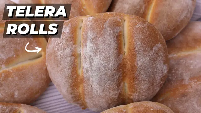 Video thumbnail for TELERA ROLL: TRADITIONAL MEXICAN BREAD