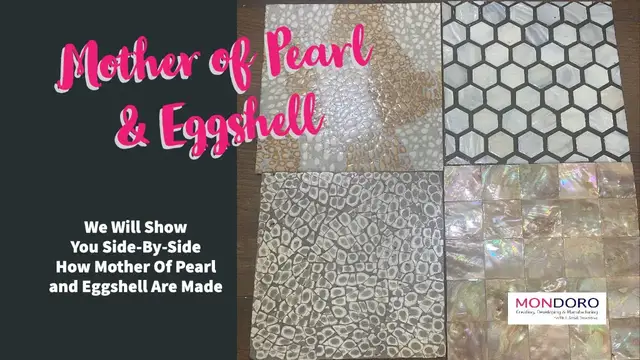 Video thumbnail for How Mother of Pearl and Eggshell is made - Visit to a Lacquer Factory Vietnam