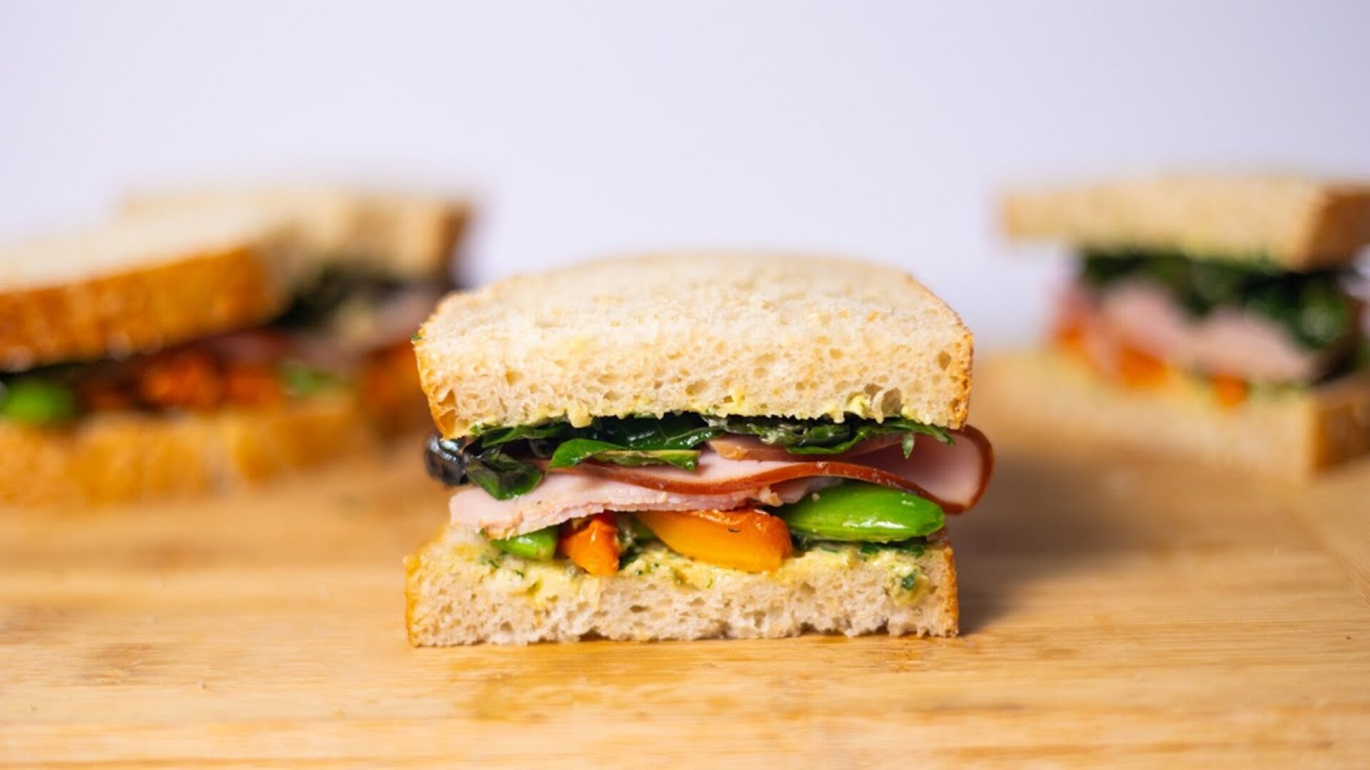 Video thumbnail for Easter Leftover Sandwich With Caper Butter Recipe