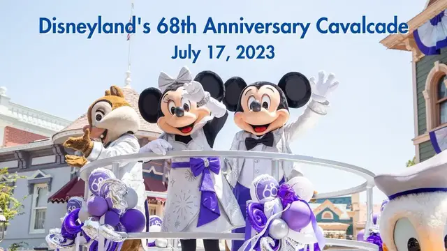 Video thumbnail for Disneyland's 68th Anniversary Cavalcade From 5 Locations - July 17, 2023 4K