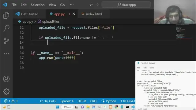Video thumbnail for Python 3 Flask Project to Upload CSV File Data in MySQL Table Using Pandas Library in Browser