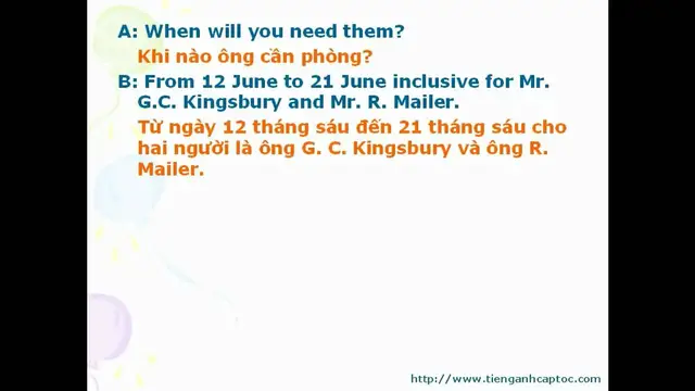 Video thumbnail for English for Business - Unit 12 - Dialogue 010