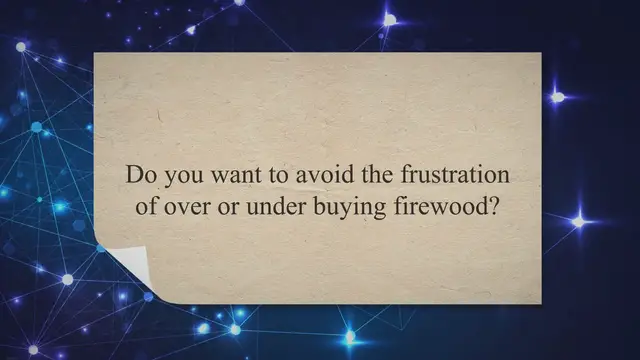 Video thumbnail for Cord of Wood Calculator