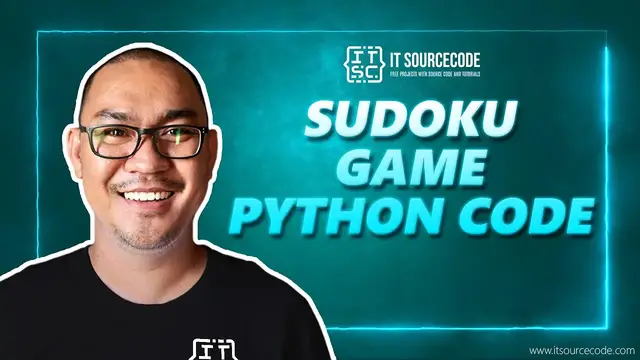 Video thumbnail for Sudoku Game in Python Code | Python Projects Free Download with Source Code