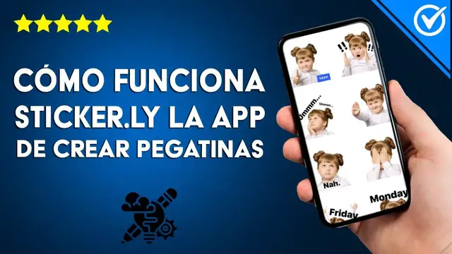 Video thumbnail for ¿Cómo funciona STICKER.LY la aplicación para crear pegatinas?