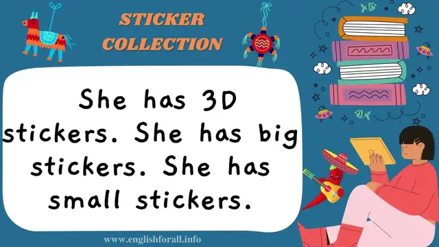 Video thumbnail for English Listen and Practice | STICKER COLLECTION